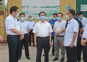 邯郸市委书记张维亮到武安市调研检查大气污染防治工作
